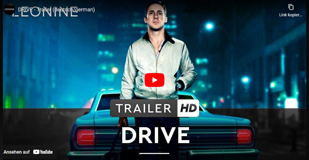 Drive (2011) ein Auto Filme Trailer